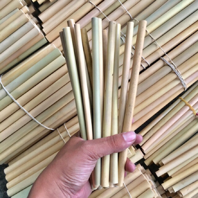 Jual Bamboo Straw 3 Ukuran Sedotan Bambu Shopee Indonesia