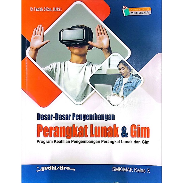 Jual Buku Dasar Dasar Perangkat Lunak Gim Smk Kurikulum Merdeka