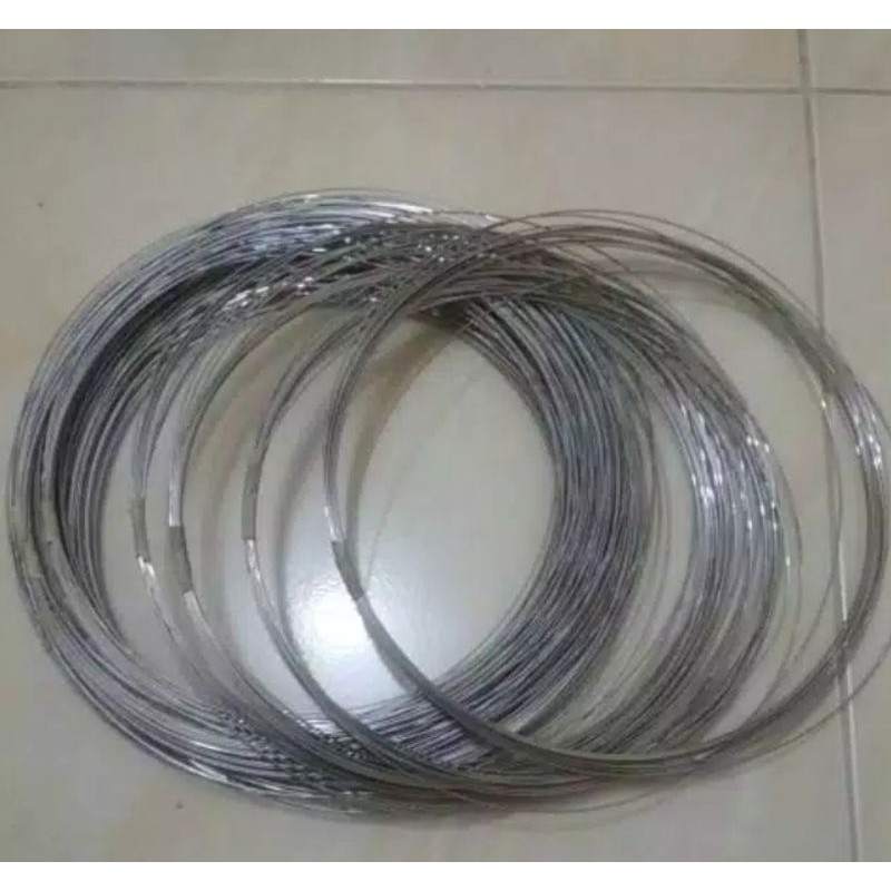 Jual Kawat Stainless Steel 304 Size 0 2mm 2mm Panjang 10 Meter