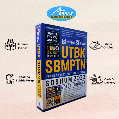 Jual BUKU UTBK SBMPTN STRATEGI SUKSES UTBK SBMPTN SOSHUM 2022 EDISI