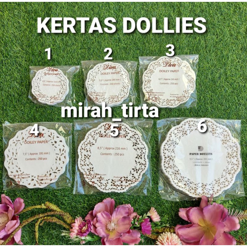 Jual Doilies Paper DIVA Kertas Alas Toples Kertas Alas Kue Kering