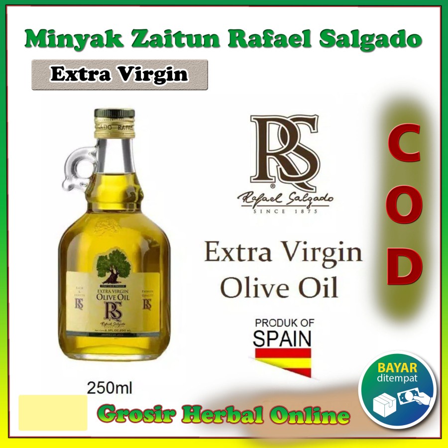 Jual Minyak Zaitun RS Extra Virgin Rafael Salgado 250 Ml Shopee Indonesia