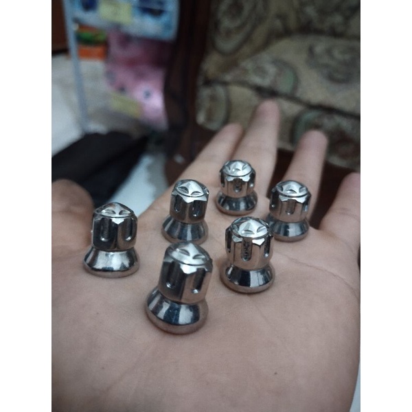 Jual MUR HEAD KOP STAINLESS CB GL MP TIGER M8 12 Shopee Indonesia