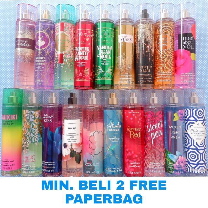 Jual Bbw Bath And Body Works Fragrance Mist In The Stars Into The Night