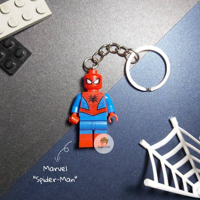 Jual Gantungan Kunci Lego Marvel Avengers Minifigure Spider Man