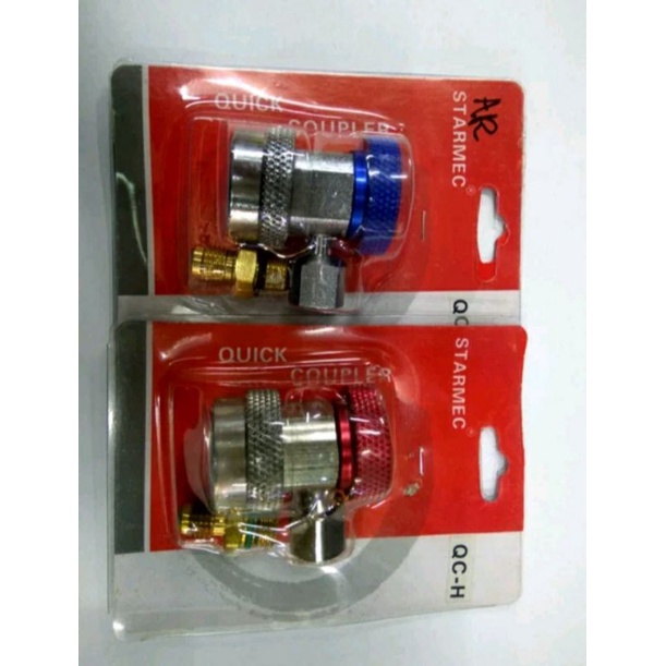 Jual Quick Coupler Qc High Dan Low Alat Conector Isi Freon Mobil Semua