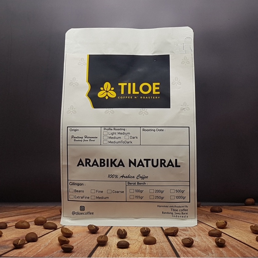 Jual Kopi Arabika Natural Puntang Haruman Jawa Barat Gram Kopi Bubuk