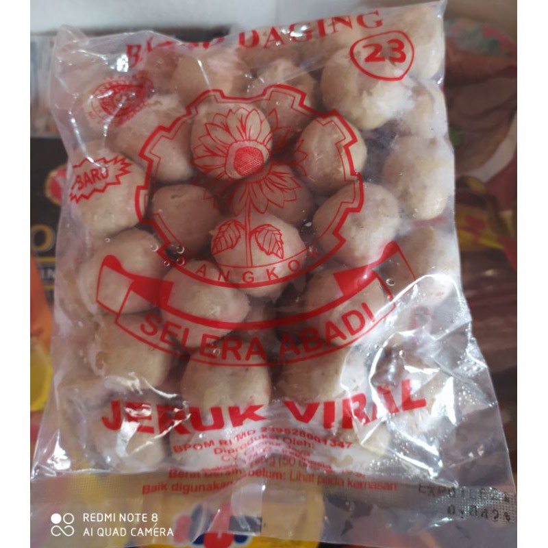 Jual JERUK VIRAL BAKSO DAGING SAPI ISI 50 PCS Shopee Indonesia