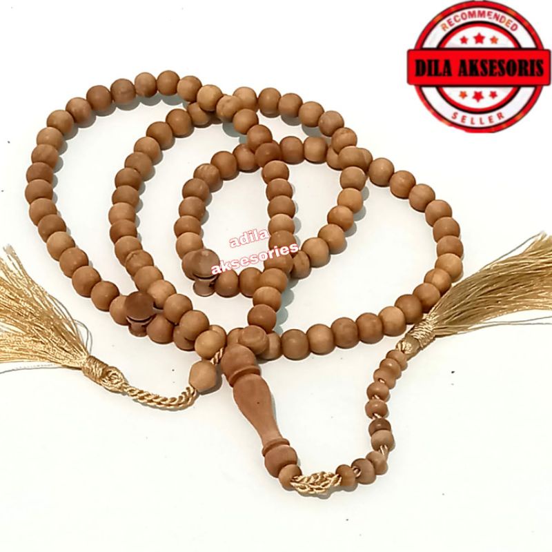 Jual Tasbih Kayu Cendana Mm Butir Original Shopee Indonesia