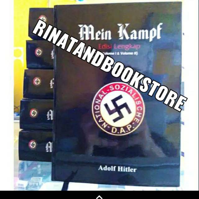 Jual Mein Kampf Edisi Lengkap Voleme Oleh Adolf Hitler Shopee