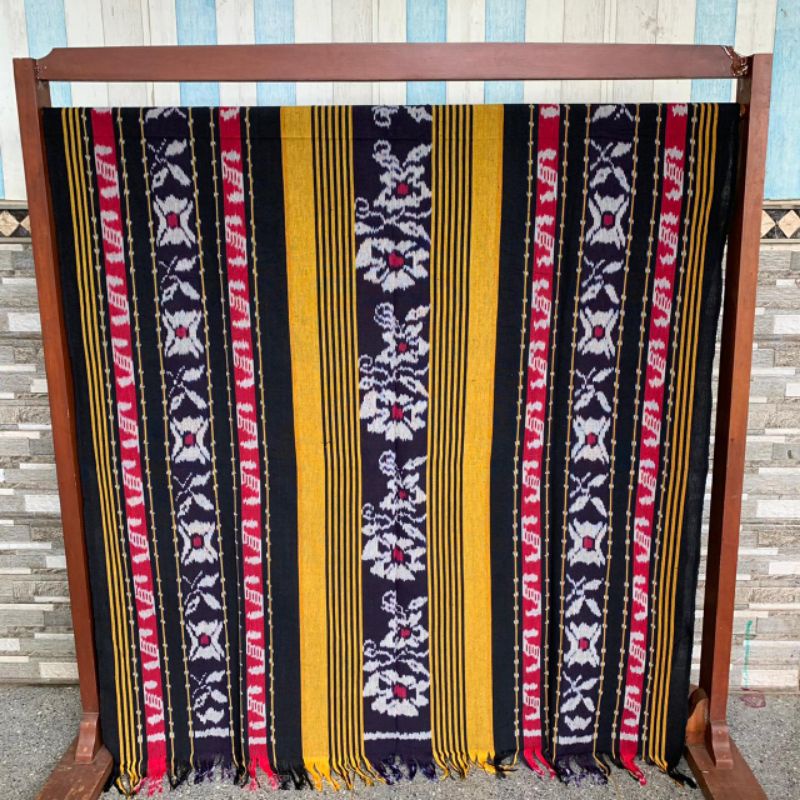 Jual Kain Tenun Blanket Halusan Motif Nusantara Kalimantan Lombok