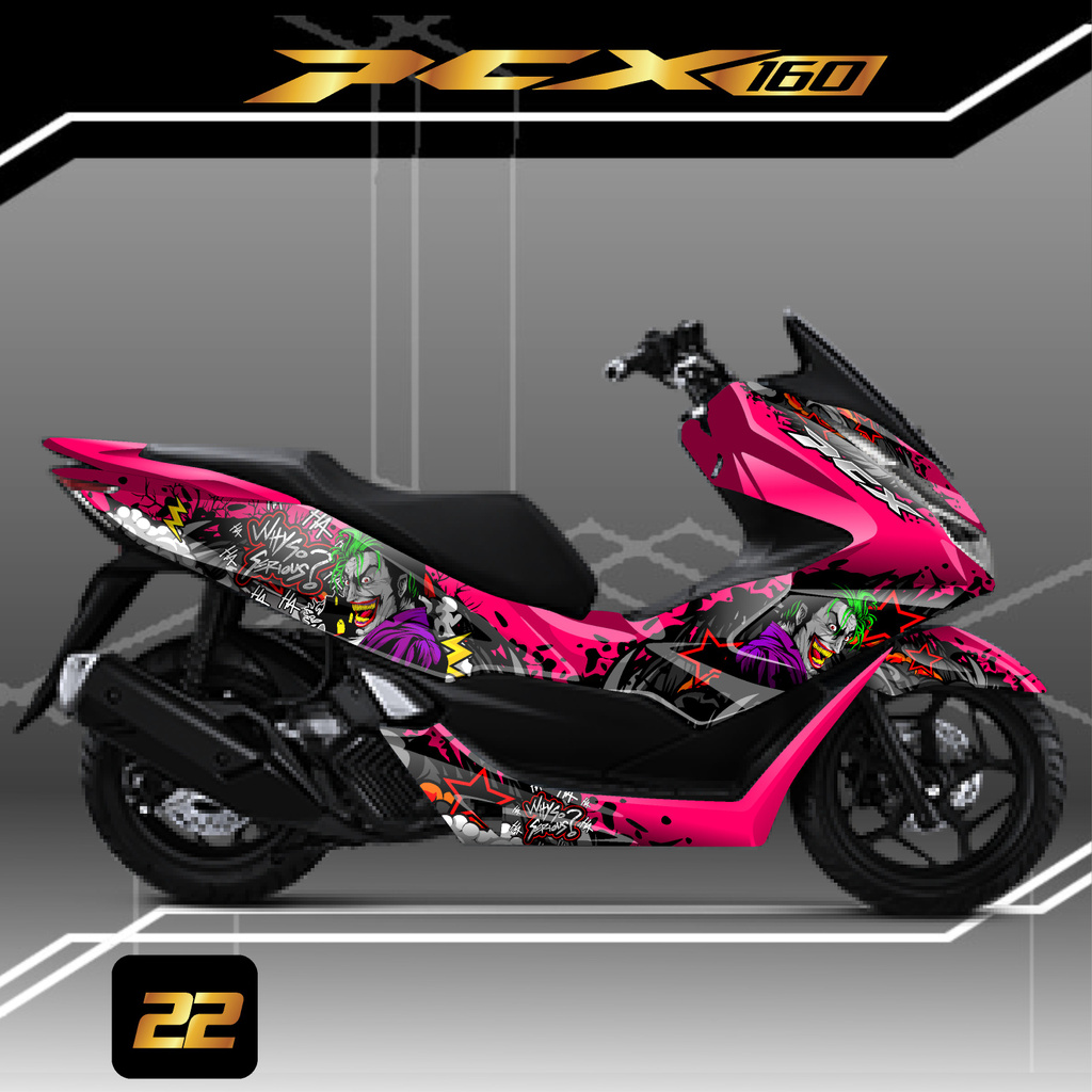 Jual Decal Stiker Variasi Motor Honda Pcx New Kr Full Body