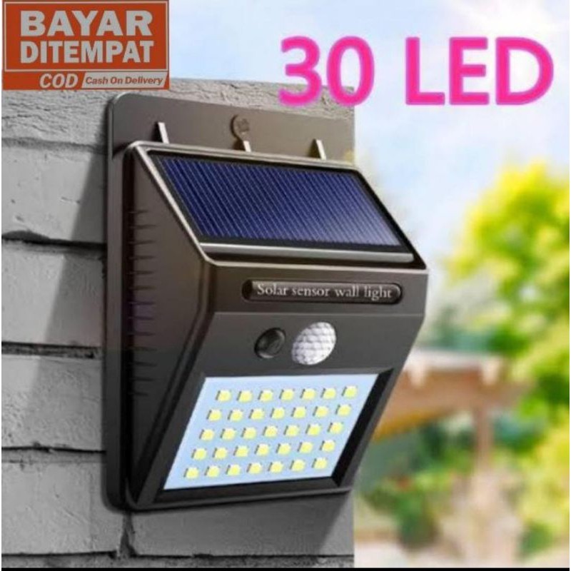 Jual Lampu Tenaga Surya Led Sensor Taman Dinding Tenaga Matahari