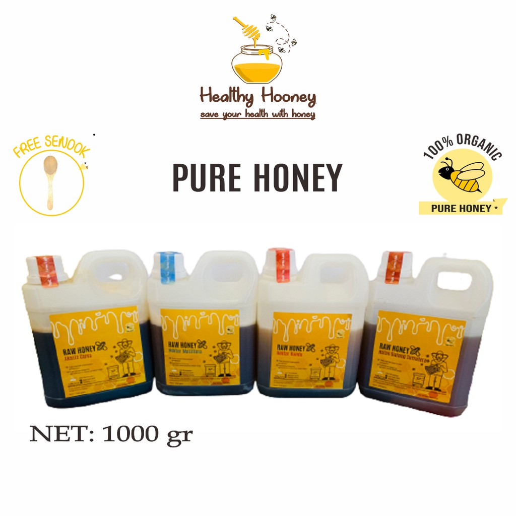 Jual Kg Madu Asli Murni Nectar Bunga Raw Honey Madu Mentah