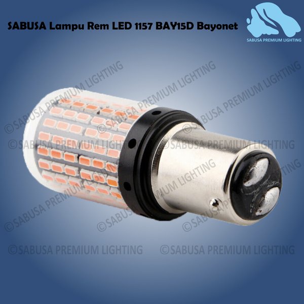 Jual Lampu Rem Stop Stoplamp Belakang Motor Mobil Strobo LED 144 Titik