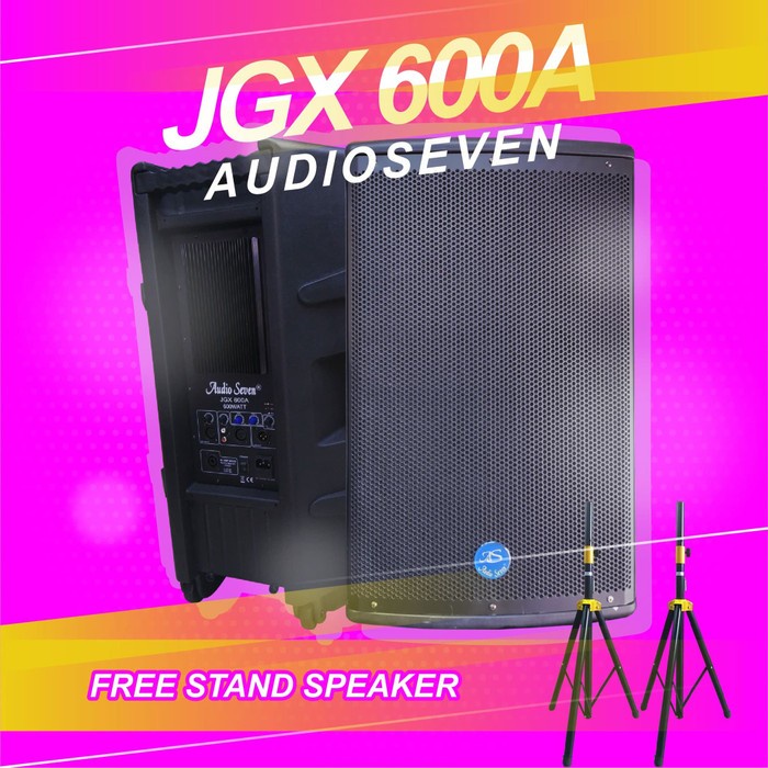 Jual Speaker Aktif Audio Seven 15 JGX 600A Original No Huper RCF JBL