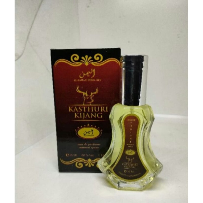 Jual Parfum Spray Ml Al Yamani Aroma Kasthuri Kijang Parfum Khas Arab