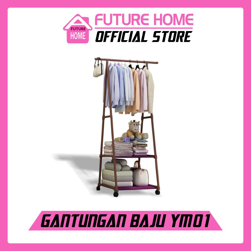 Jual Stand Hanger Triangle Baju Rak Buku Pakain Rak Serbaguna Dengan