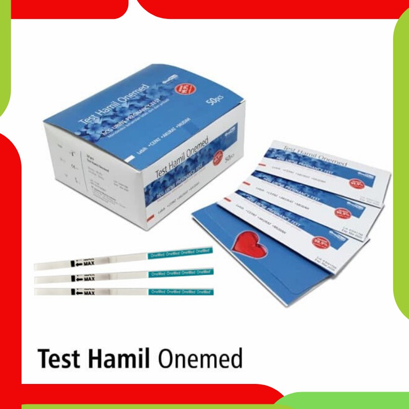 Jual Cod Tes Hamil ONEMED Test Pack Alat Tes Kehamilan OneMed 1 Pcs