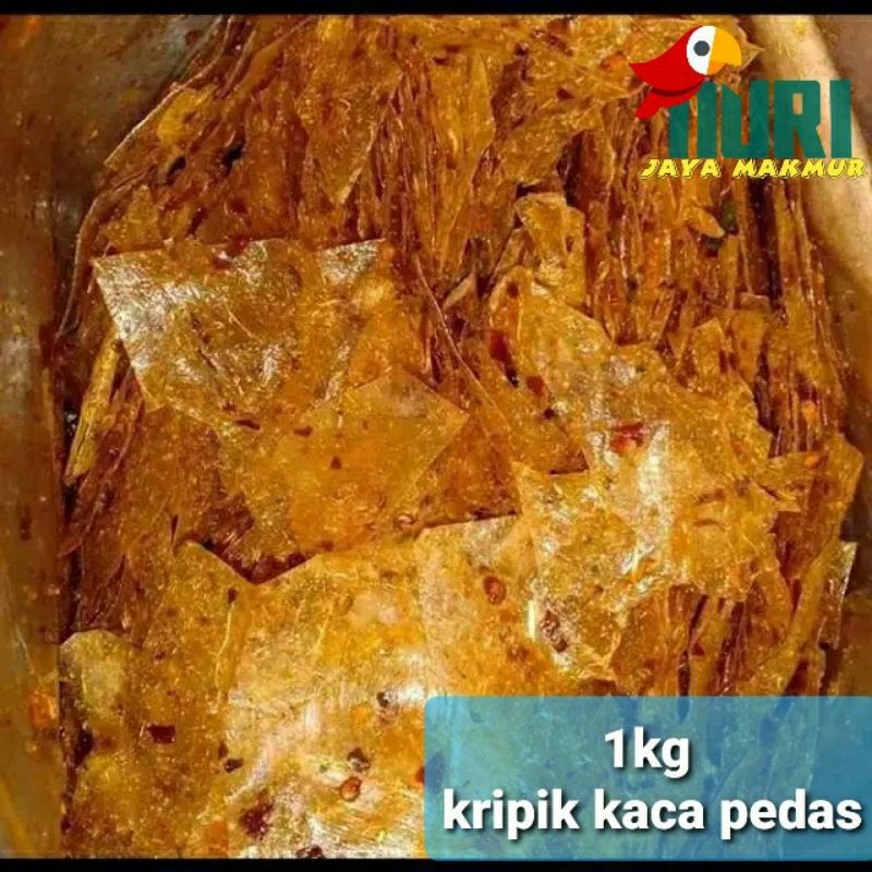 Jual Keripik Kaca Pedas Daun Jeruk 1kg Shopee Indonesia