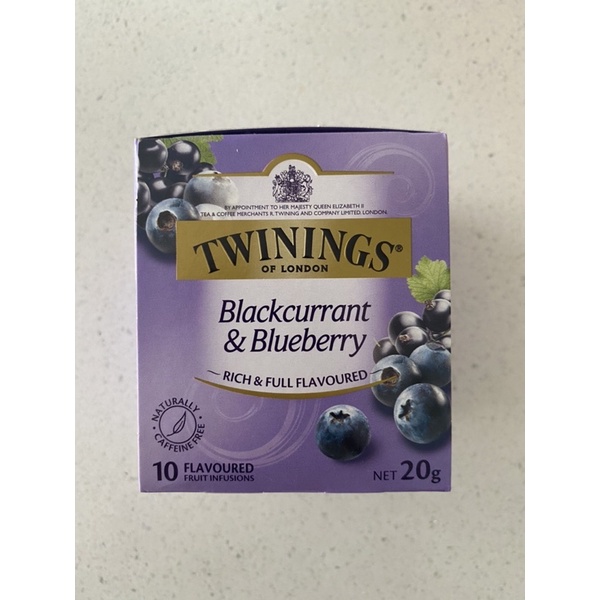 Jual Twinings Tea Teh Blackcurrant Blueberry Isi 10 Original Import