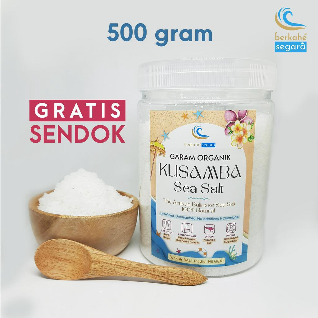 Jual Garam Kusamba Organik Sea Salt Berkahe Segara Asli Bali Natural