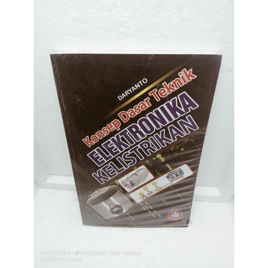 Jual BUKU KONSEP DASAR ELEKTRONIKA KELISTRIKAN OLEH DARYANTO ORIGINAL