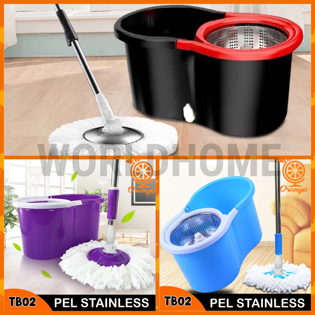 Jual Alat Pel Lantai Super Praktis Spin Mop Super Alat Pel Lantai