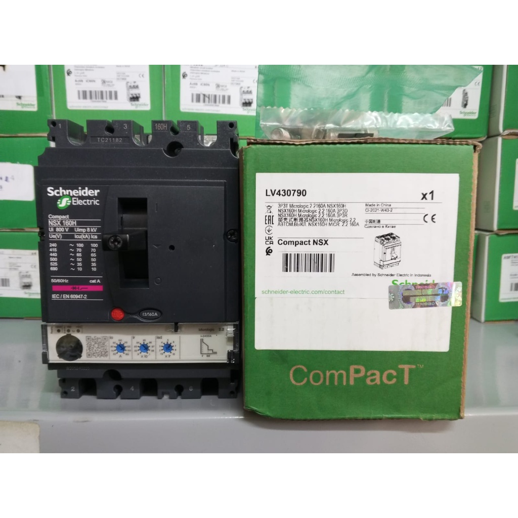 Jual Schneider Mccb Nsx P T Micrologic A Nsx H Nsx H