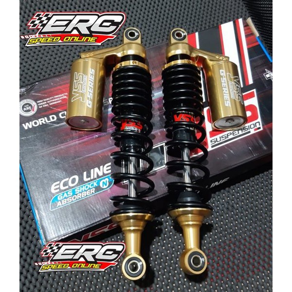 Jual SHOCK YSS G SERIES GOLD 320 MM HITAM CB RX KING TIGER Shopee