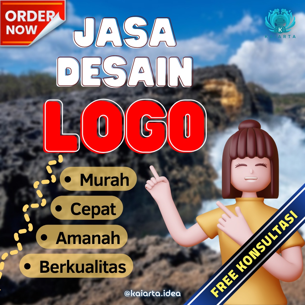 Jual Jasa Desain Logo Usaha Custom Request Profesional Design Logo