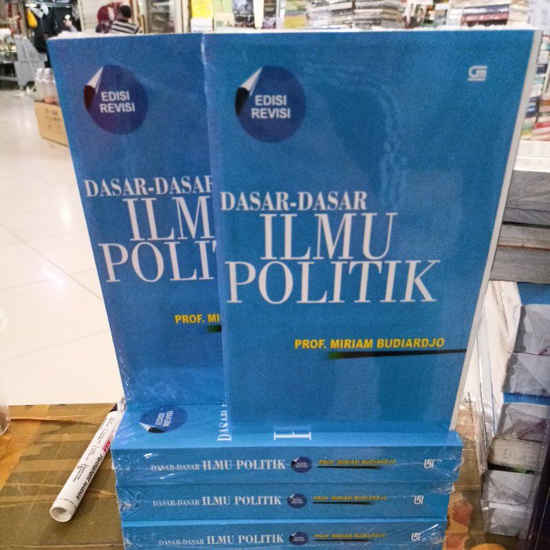 Jual DASAR DASAR ILMU POLITIK EDISI REVISI PROF MIRIAM BUDIARDJO