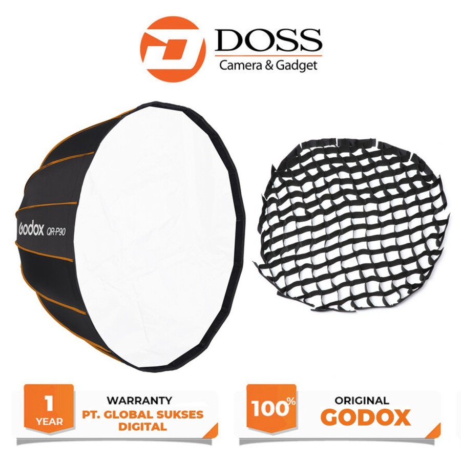 Jual Godox Qr P Parabolic Softbox With Grid Godox Softbox Qr P