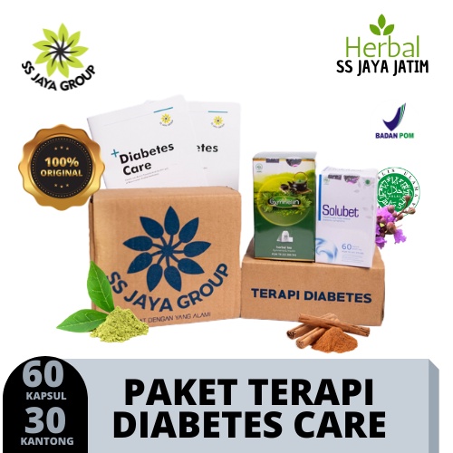 Jual Paket Solubet Diabetes Ss Jaya Herbal Group Buku Panduan Diabetes