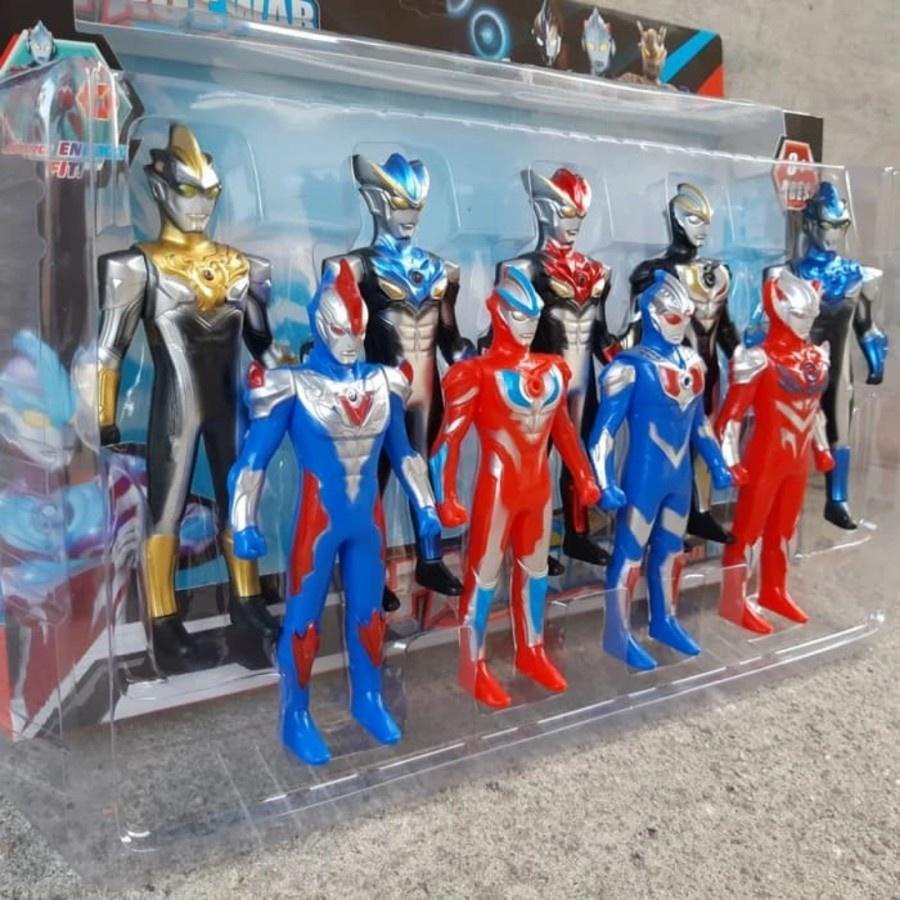 Jual 15 Pcs Ultraman Ultra Monster Series Ultraman Tiga Ultraman Geed