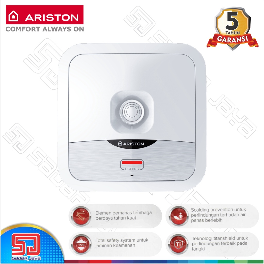 Jual Ariston Andris An B Liter W Low Watt Rendah Water Heater