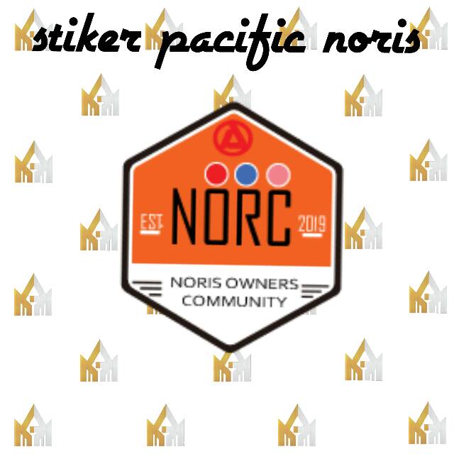 Jual Stiker Pacific Noris Decal Sticker Noris Sepeda Lipat Seli Mtb