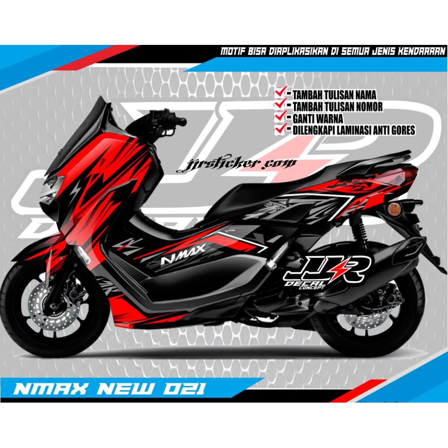 Jual Sticker Decal Yamaha New Nmax Stiker Nmax New Full Body