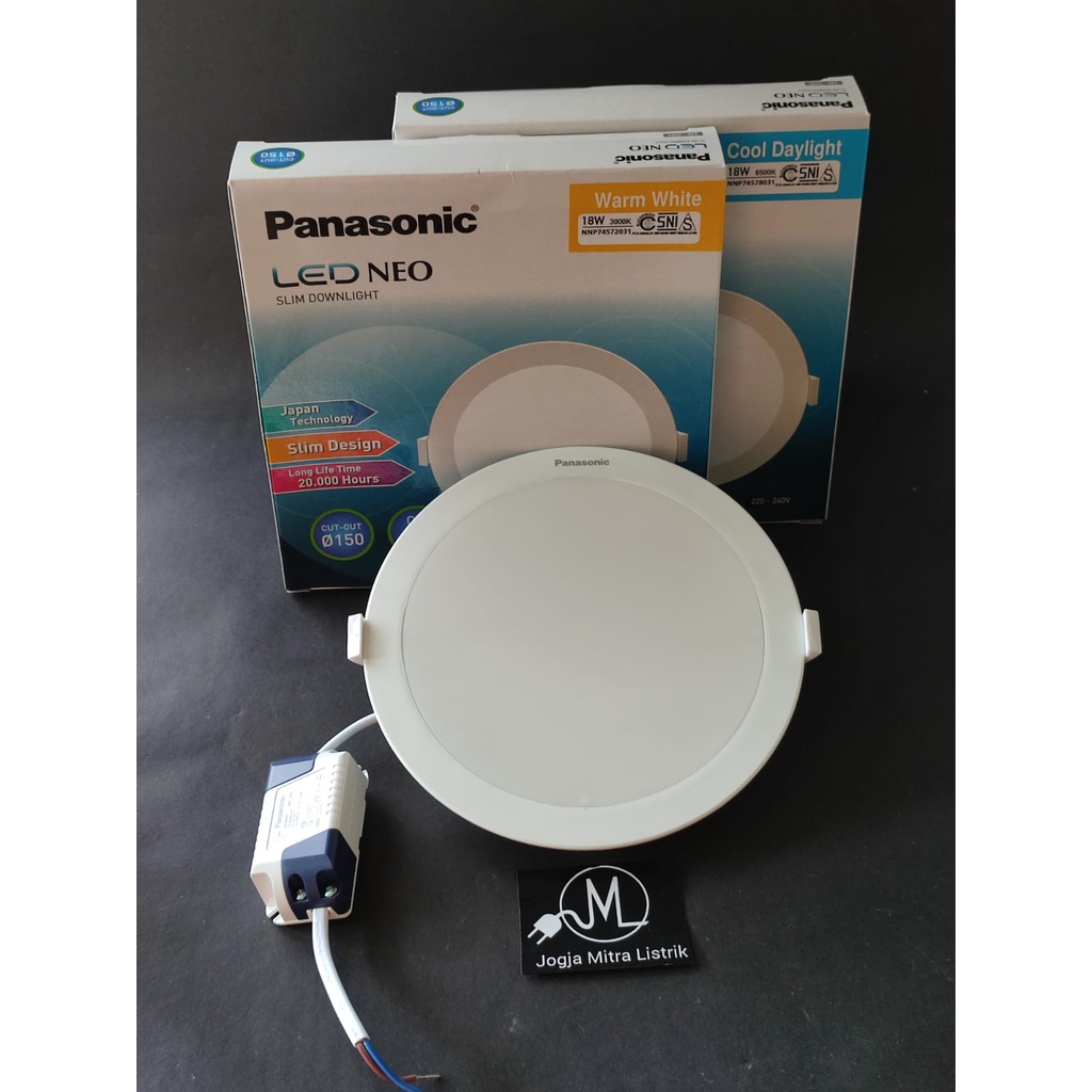 Jual LAMPU DOWNLIGHT LED PANEL PANASONIC IB NEO SLIM 18 WATT Shopee