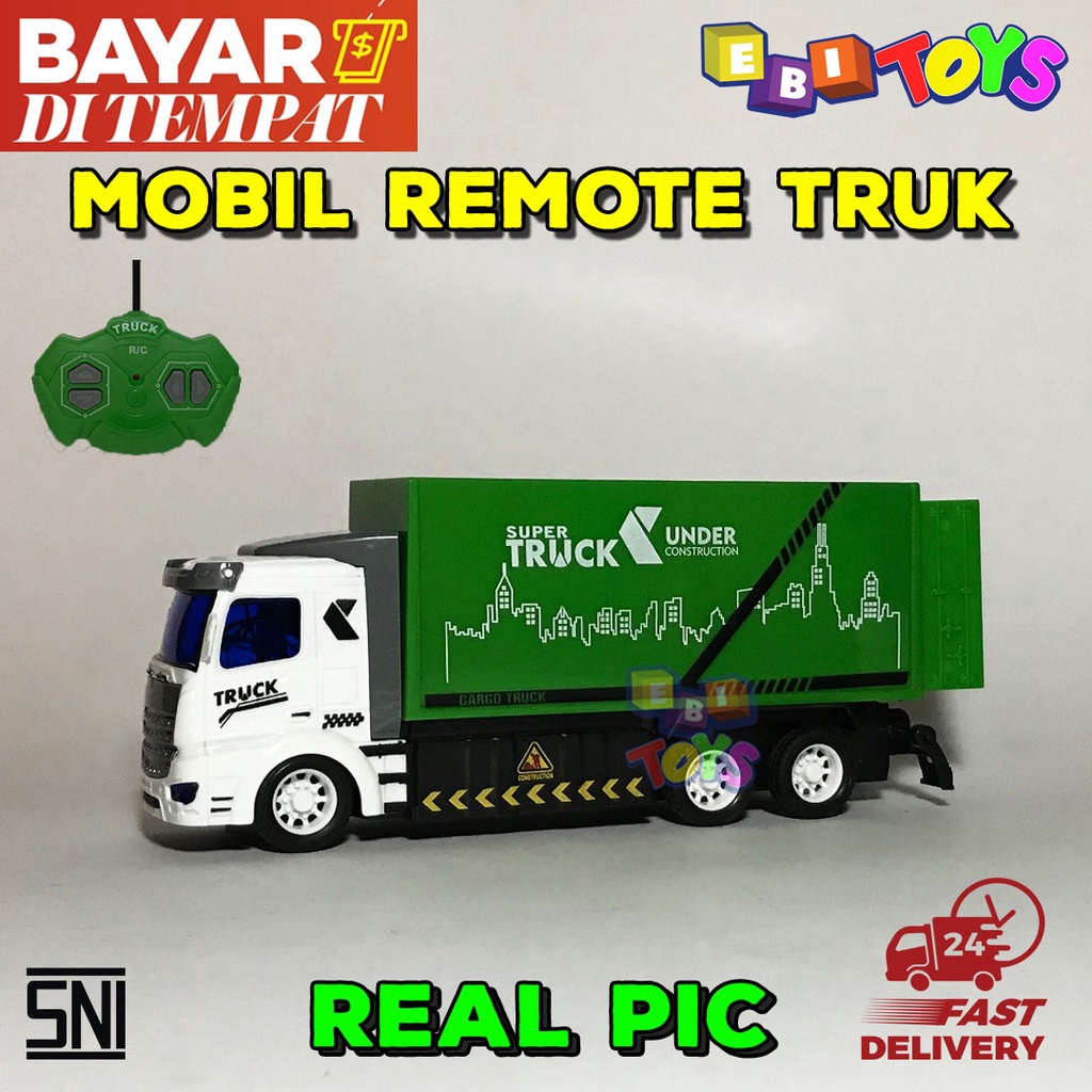 Jual Mobil Remot Kontrol Truk Kontainer Truk Sampah Rc Truk Barang Truk