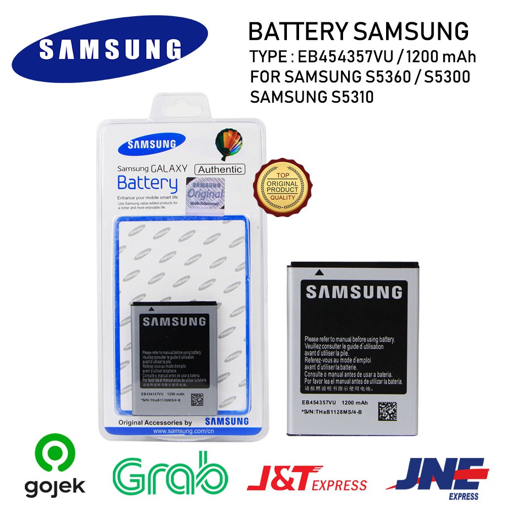 Jual Baterai Battery Original Samsung S S S