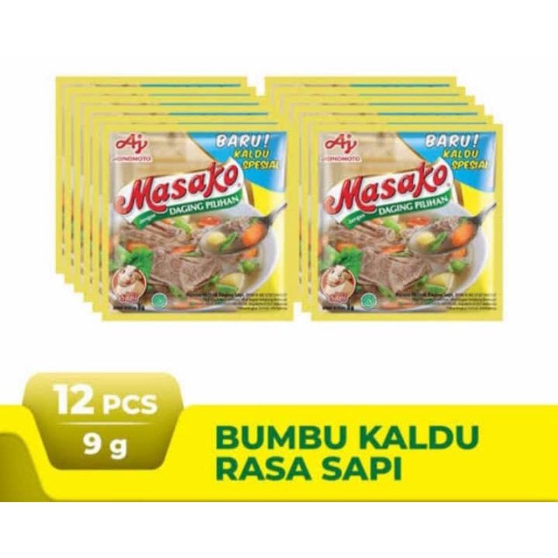 Jual Masako Bumbu Kaldu Rasa Sapi Rencengan Isi Pc Shopee Indonesia