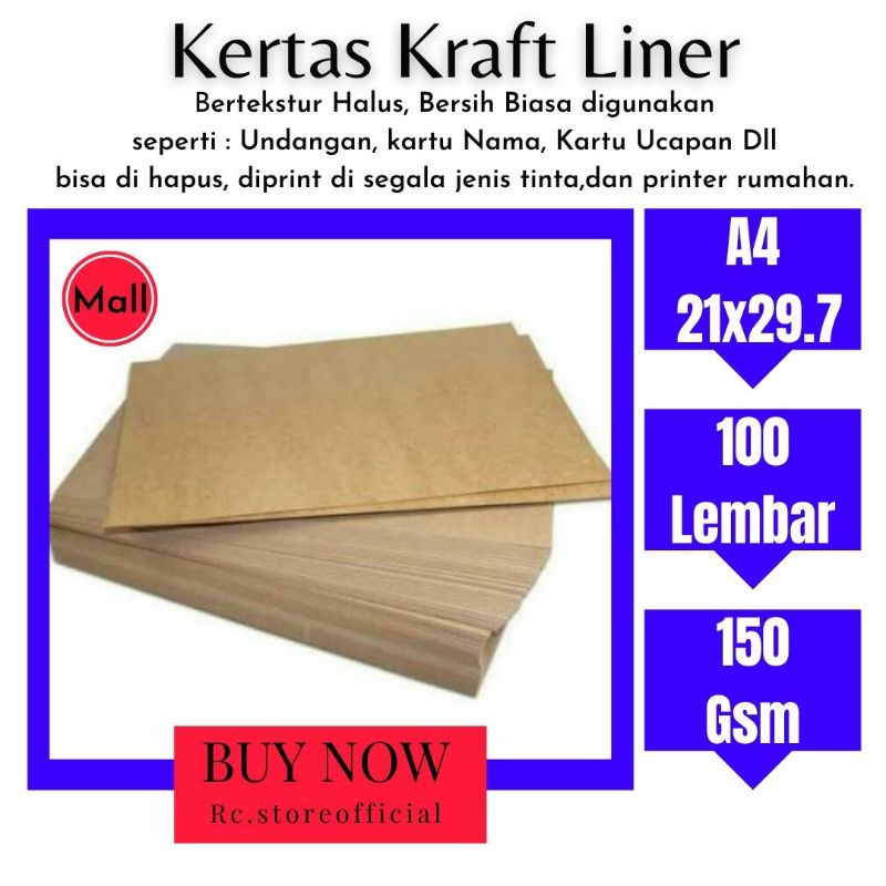 Jual Lembar A Hight Quality Kertas Kraft Liner Samson