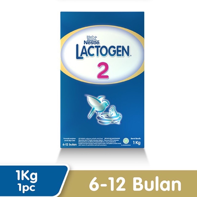 Jual Nestle Lactogen Susu Formula Bulan Box Kg Shopee Indonesia