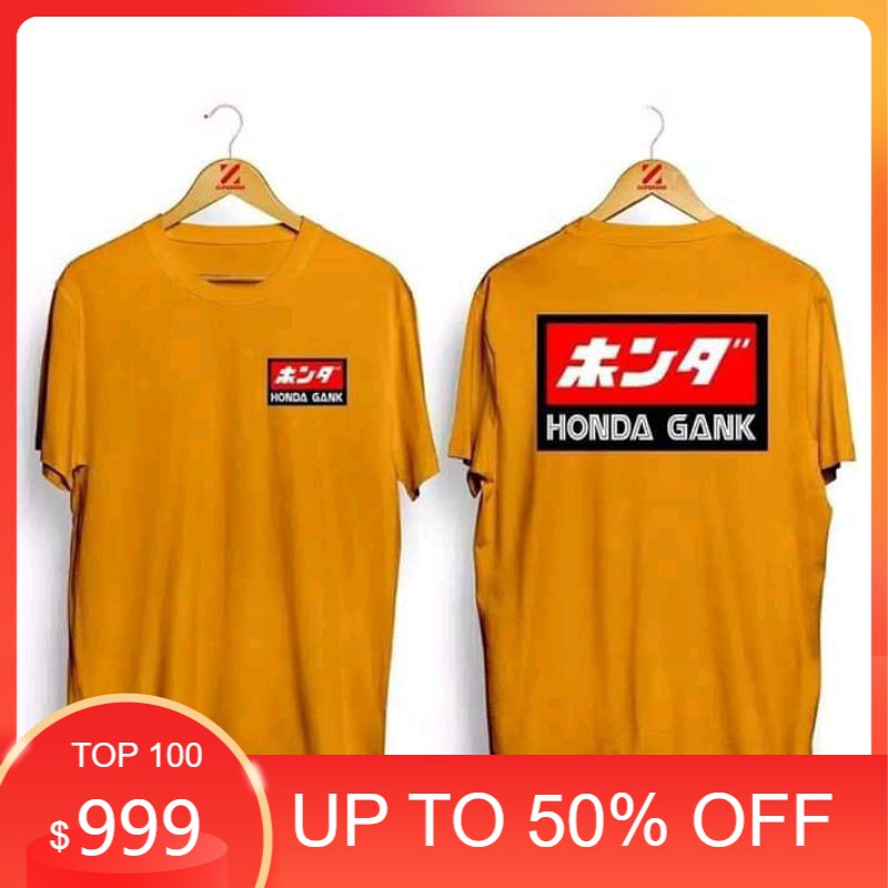 Jual Kaos Honda Gank Kuning Kunyit Shopee Indonesia