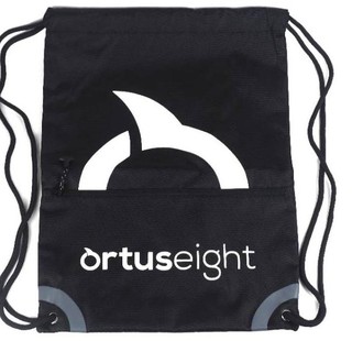 Jual Tas Sepatu Ortus String Bag Black White Ortrange White