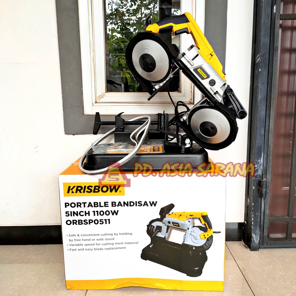 Jual Multi Portable Bandsaw Inch Krisbow Mesin Gergaji Pita Band