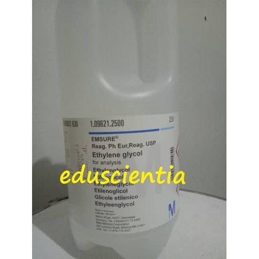 Jual Ethylene Glycol For Analysis 2 5 Lt MERCK109621 Shopee Indonesia