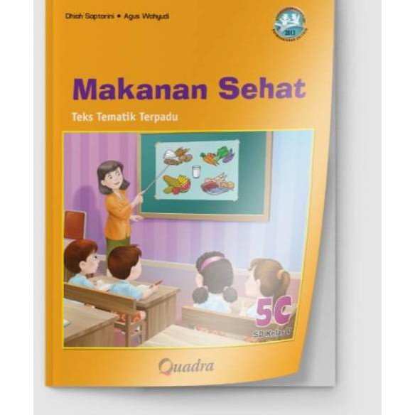 Jual Super Promo H6L7V ORI Harga Satuan Buku Teks Tematik K13 Quadra