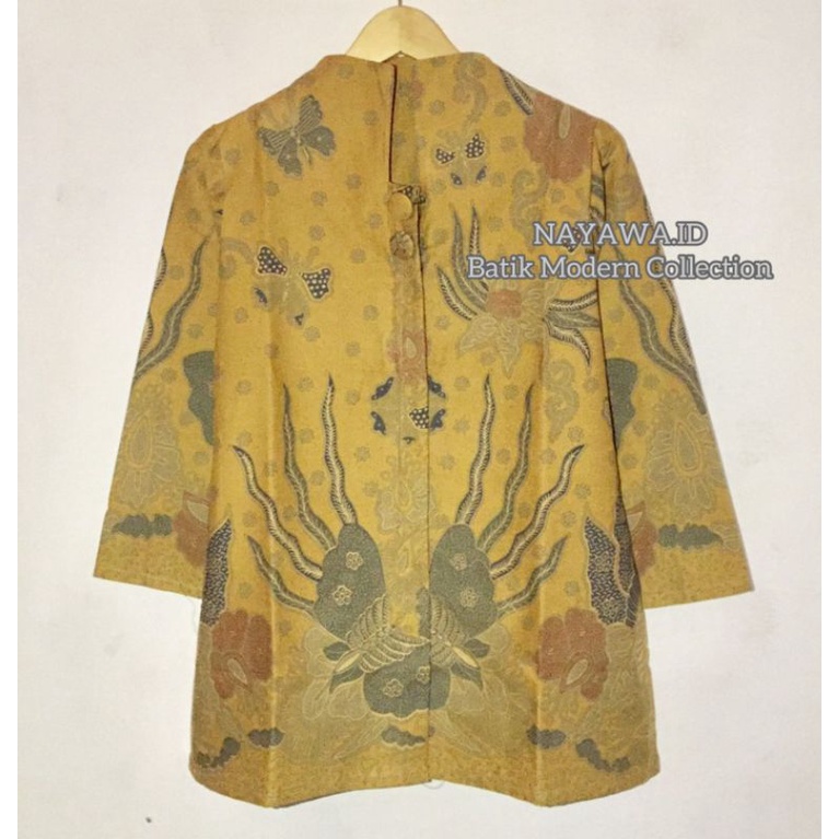 Jual Batik Nayawa Pilly Blouse Dan Dress Batik Modern Batik